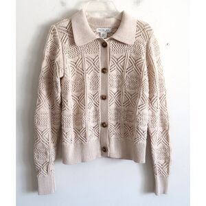 Rachel Zoe Crochet Cardigan - Size XS